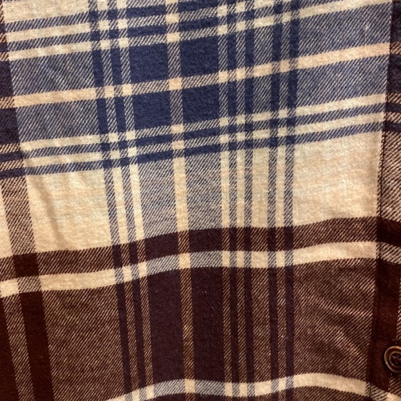 Free Press flannel sleep Shirt size S - Picture 5 of 7